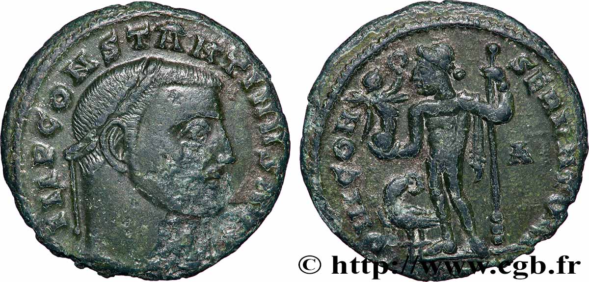CONSTANTIN Ier LE GRAND Follis ou nummus TTB+