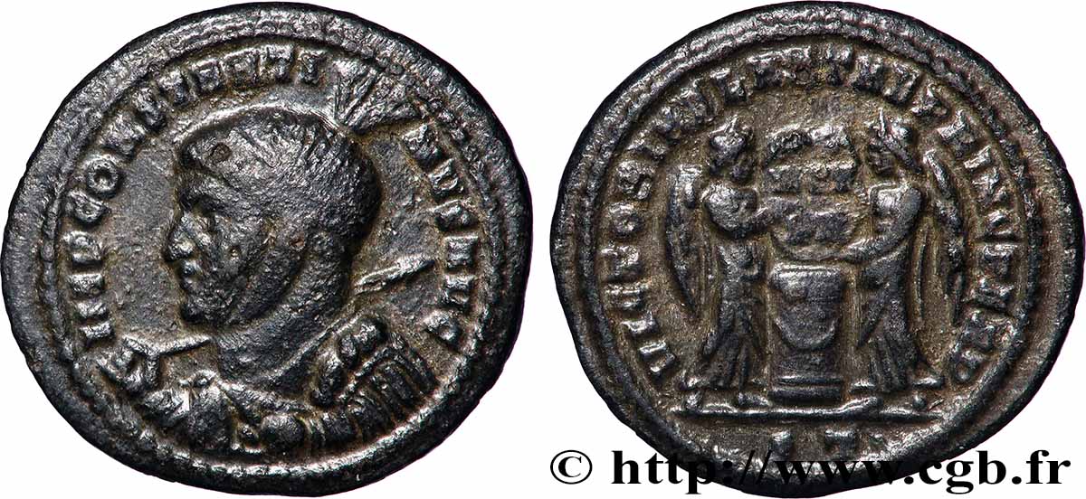 CONSTANTIN Ier LE GRAND Centenionalis ou nummus TTB+
