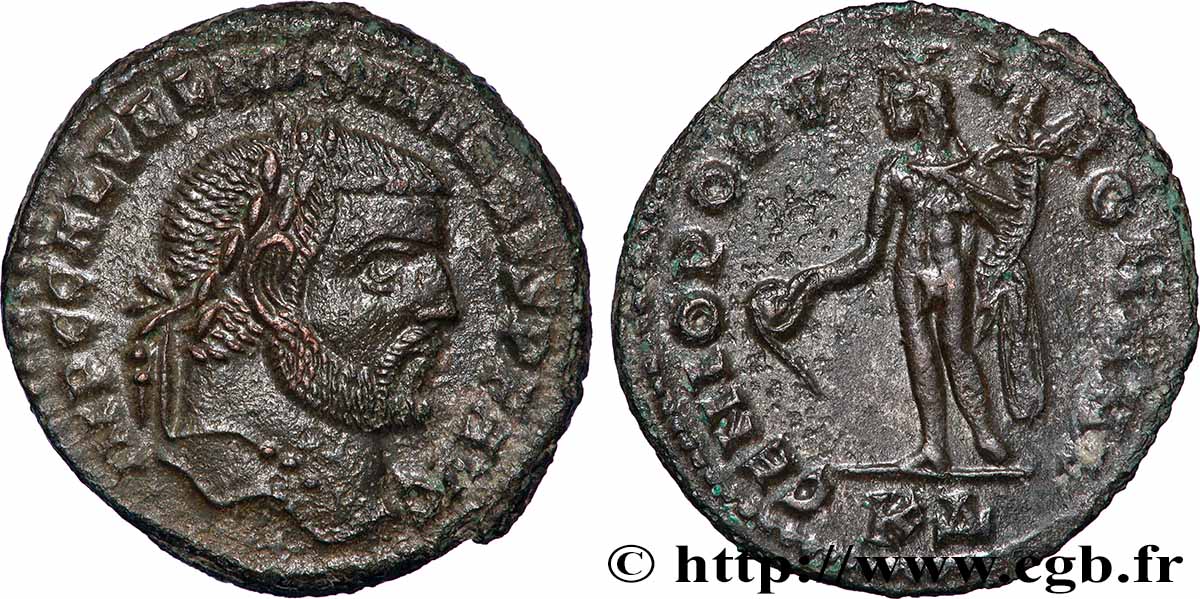 GALÈRE Follis ou nummus TTB+