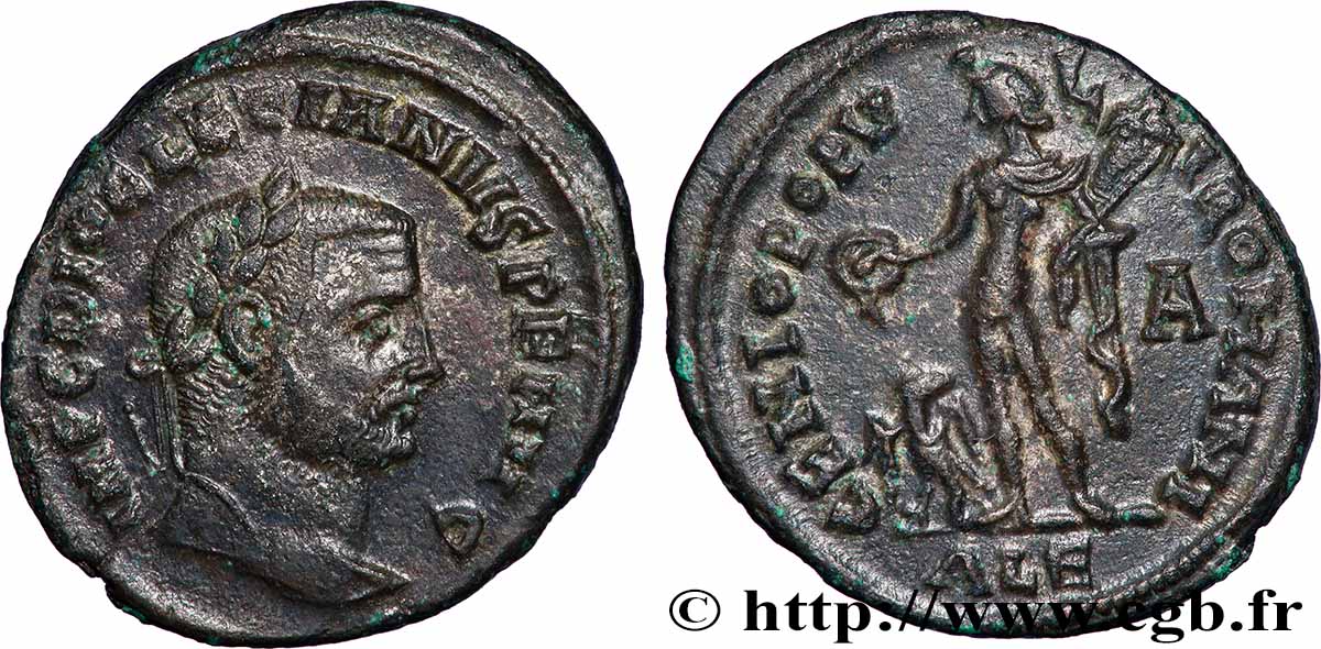 DIOCLÉTIEN Follis ou nummus TTB/TTB+