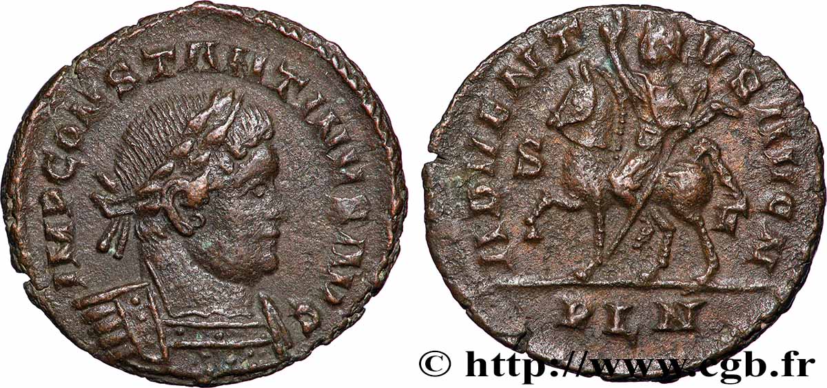 CONSTANTIN Ier LE GRAND Follis ou nummus TTB