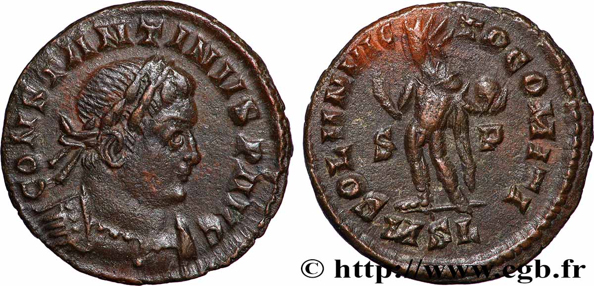 CONSTANTIN Ier LE GRAND Follis ou nummus TTB