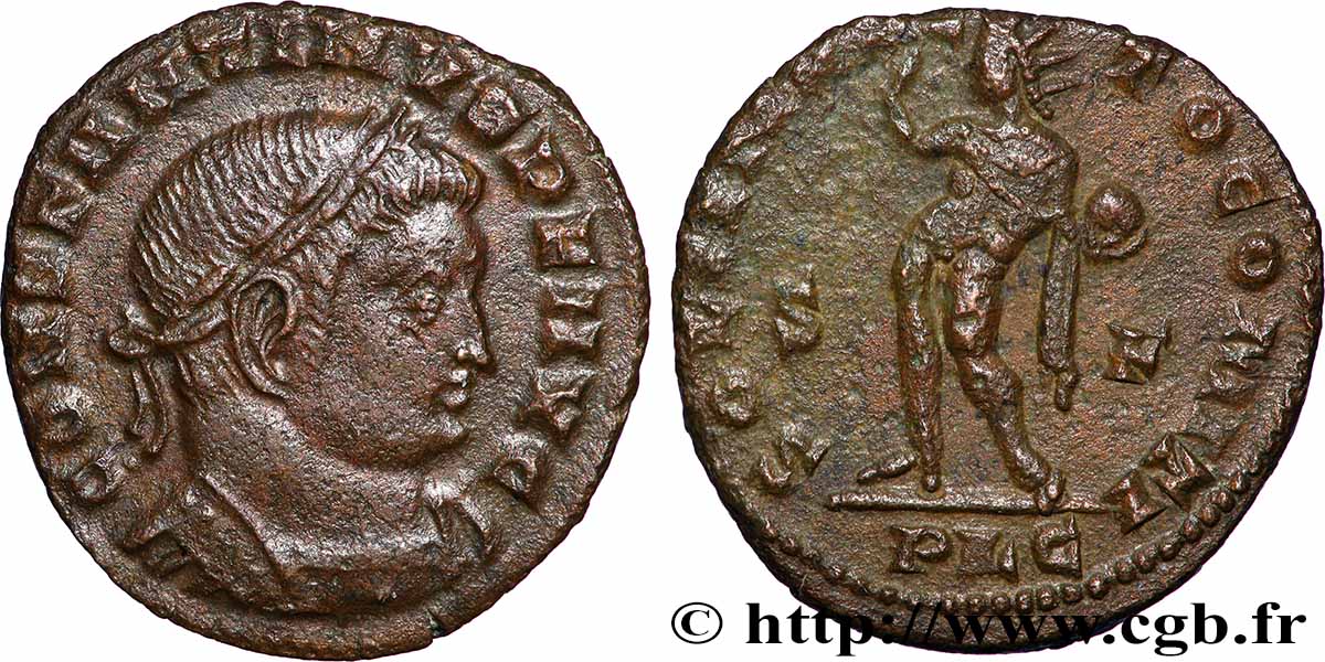CONSTANTIN Ier LE GRAND Follis ou nummus TTB