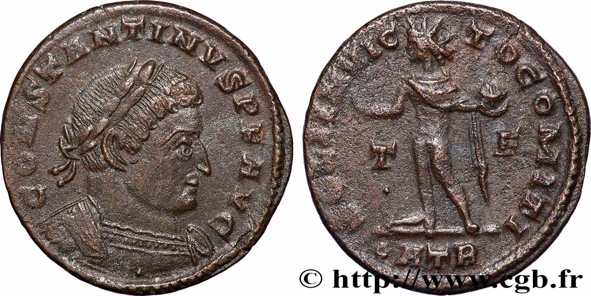 CONSTANTIN Ier LE GRAND Follis ou nummus TTB+/TTB