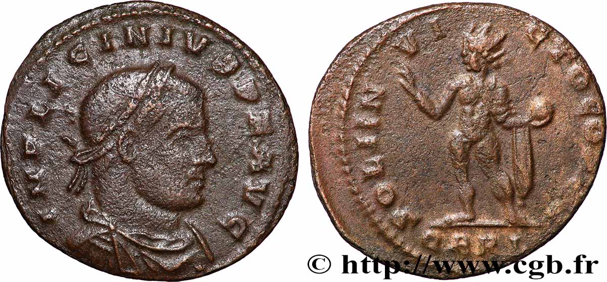 LICINIUS Ier Follis ou nummus TTB