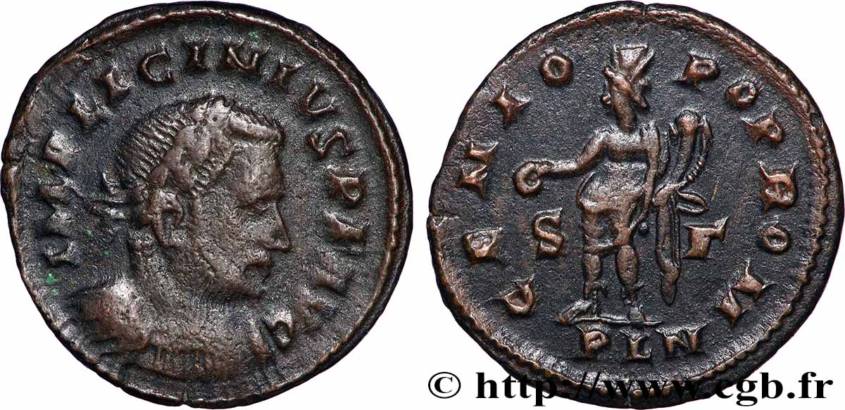 LICINIUS Ier Follis ou nummus TB+/TTB