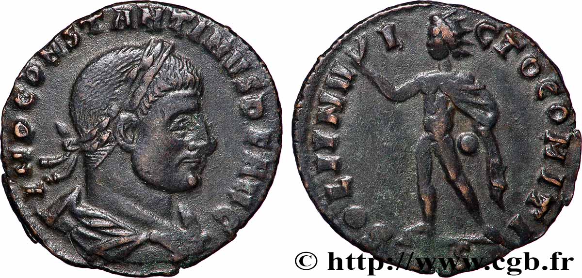 CONSTANTIN Ier LE GRAND Follis ou nummus TTB