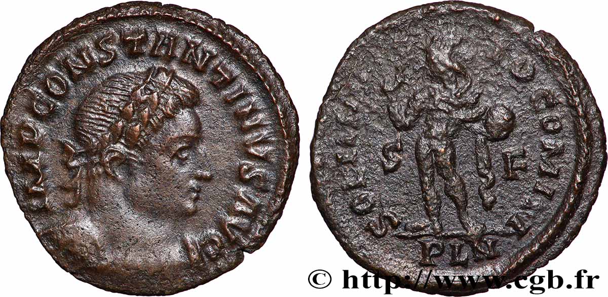 CONSTANTIN Ier LE GRAND Follis ou nummus TTB