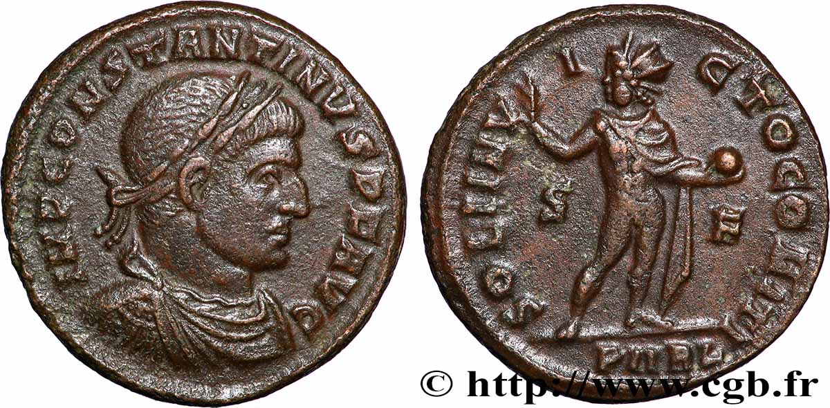 CONSTANTIN Ier LE GRAND Follis ou nummus TTB+