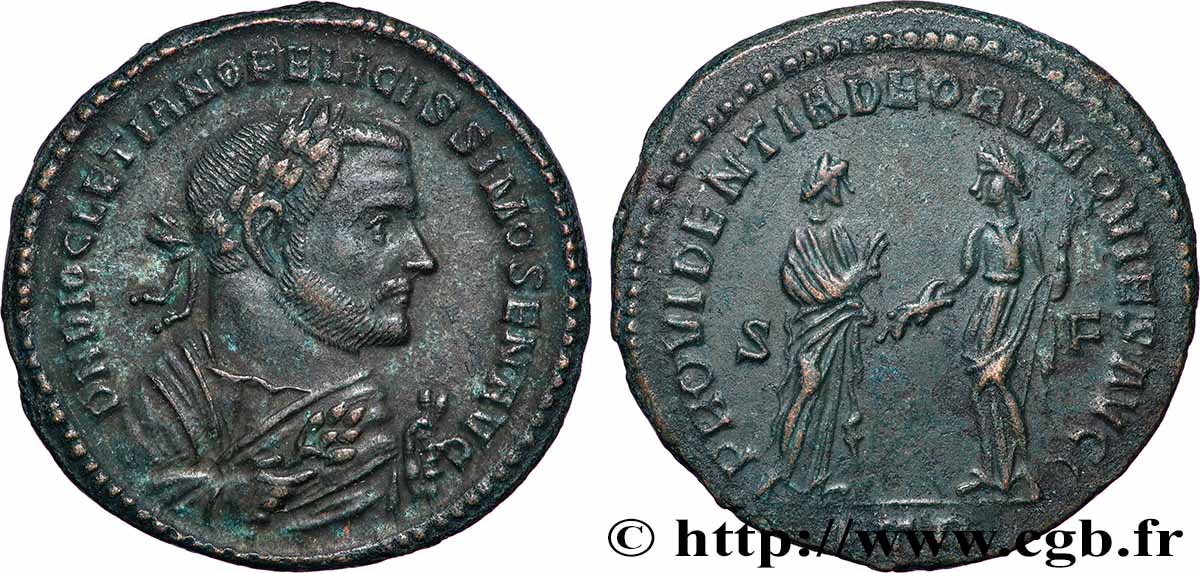 DIOCLÉTIEN Follis ou nummus TTB+