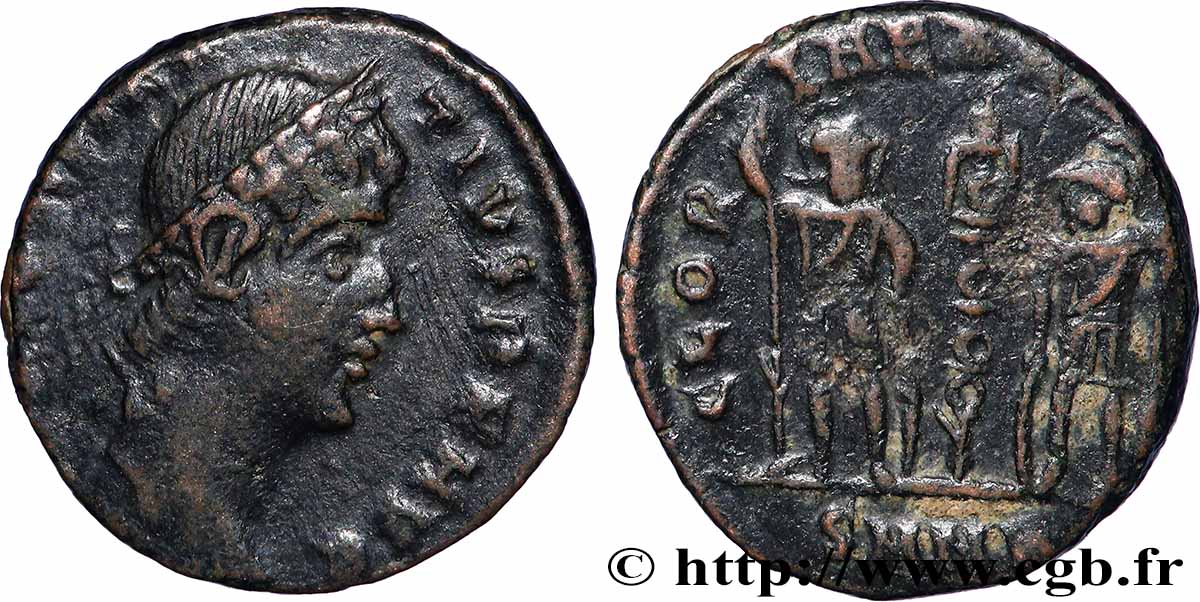 CONSTANTIUS II Centenionalis ou nummus SS