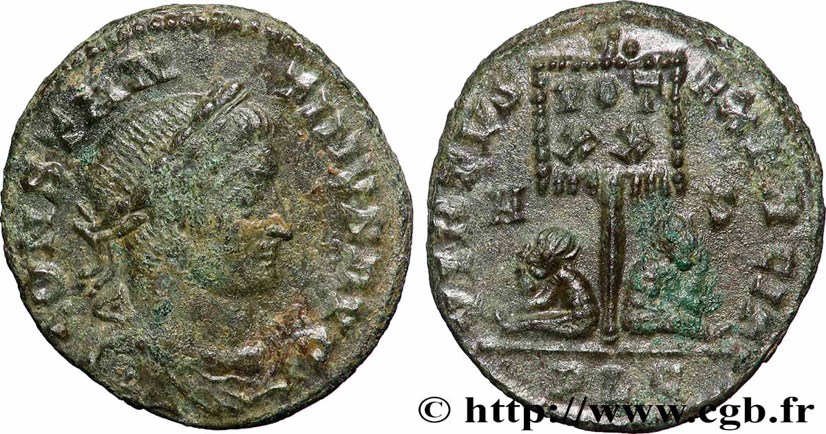 CONSTANTIN Ier LE GRAND Centenionalis ou nummus TTB/TTB+