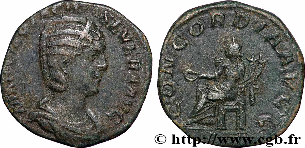OTACILIA SEVERA Sesterce SS