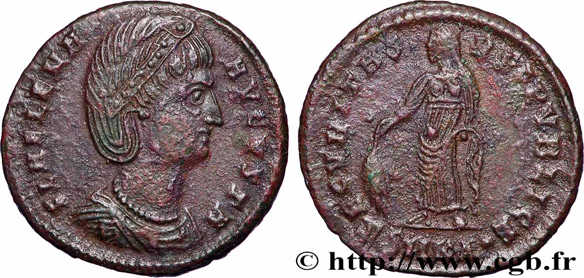 HÉLÈNE Centenionalis ou nummus TTB+