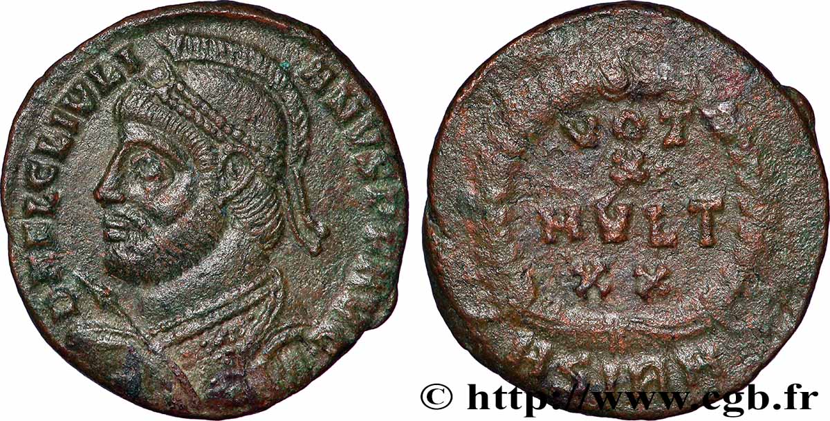 JULIEN II LE PHILOSOPHE Maiorina ou nummus TTB+/TTB