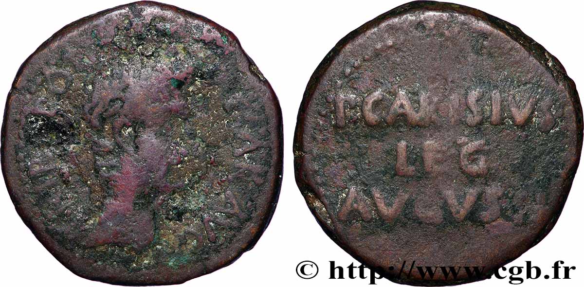 AUGUSTUS Bronze VG/VF