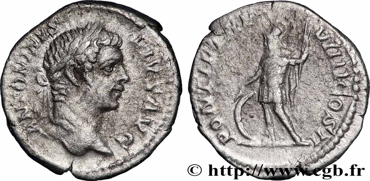 CARACALLA Denier XF