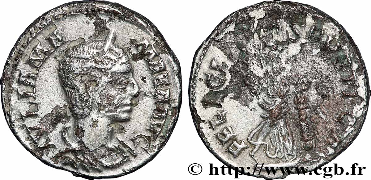 JULIA MAMAEA Denier XF