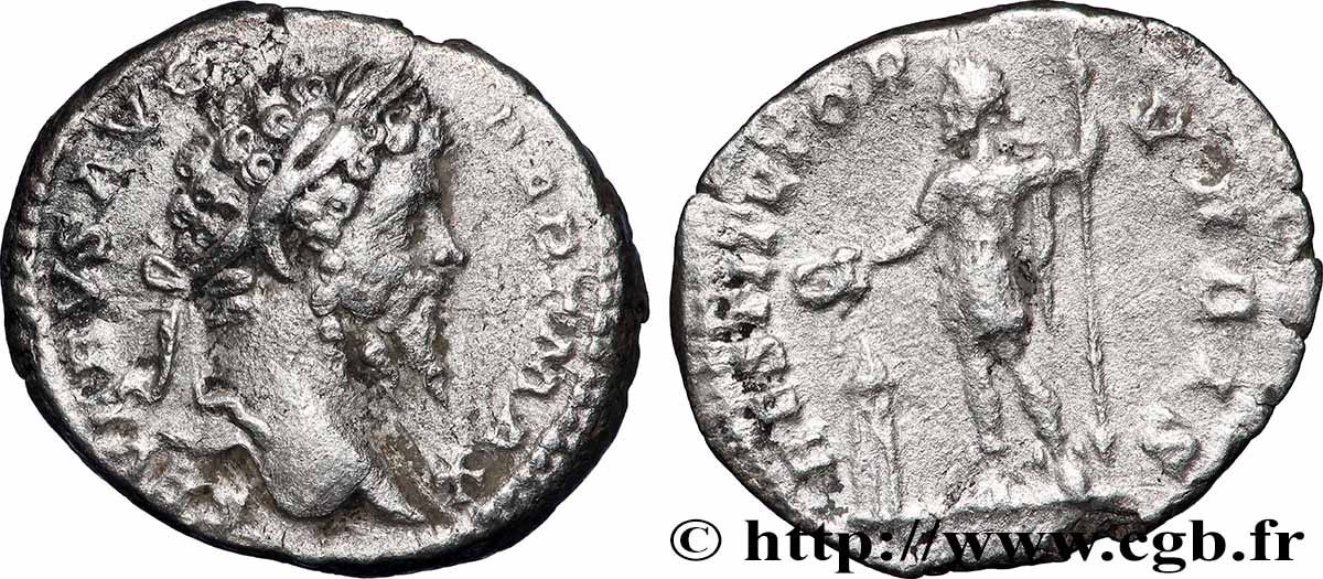 SEPTIMIUS SEVERUS Denier AU/XF