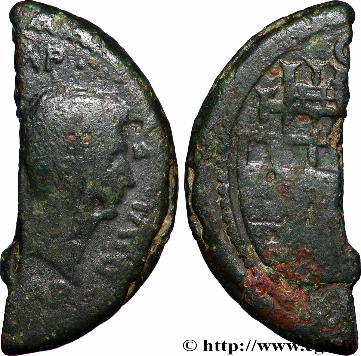 VIENNA - GIULIO CAESAR e OTTAVIANO Dupondius q.BB