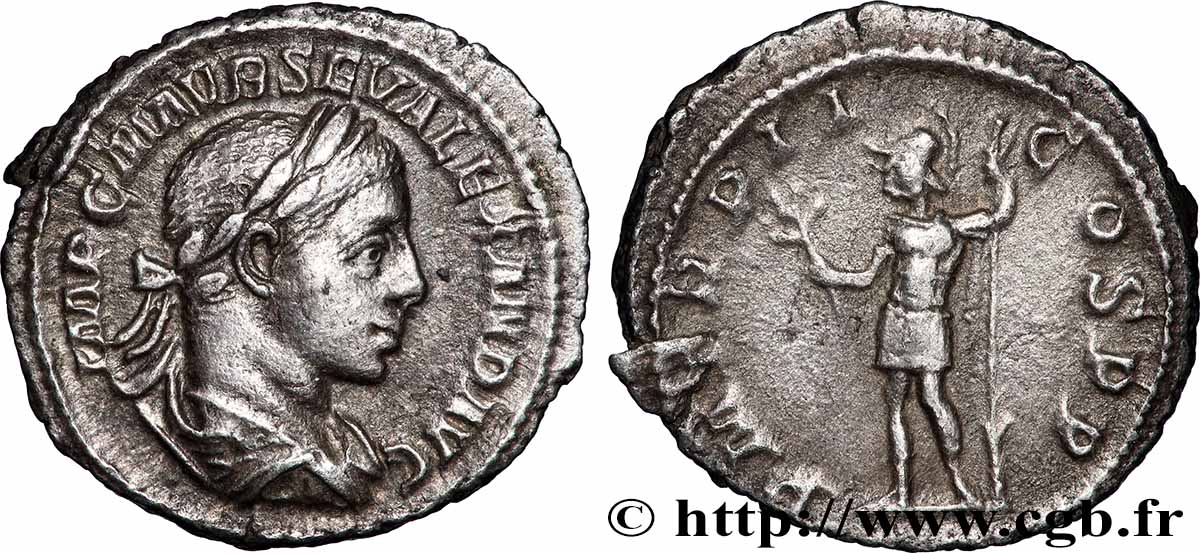 SEVERUS ALEXANDER  Denier AU