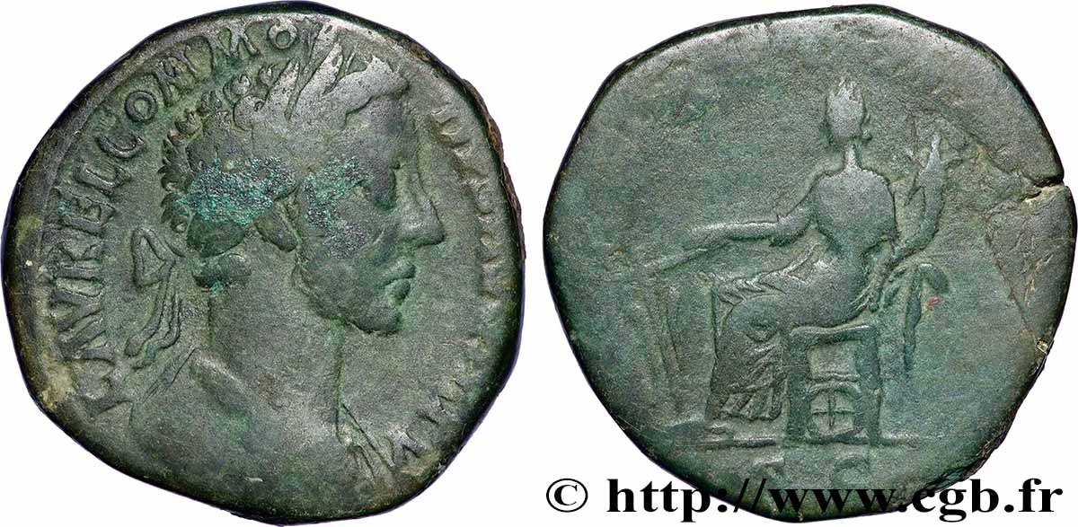 COMMODUS Sesterce VF