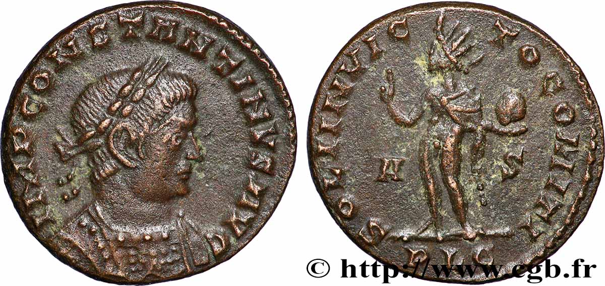 CONSTANTIN Ier LE GRAND Follis ou nummus TTB+