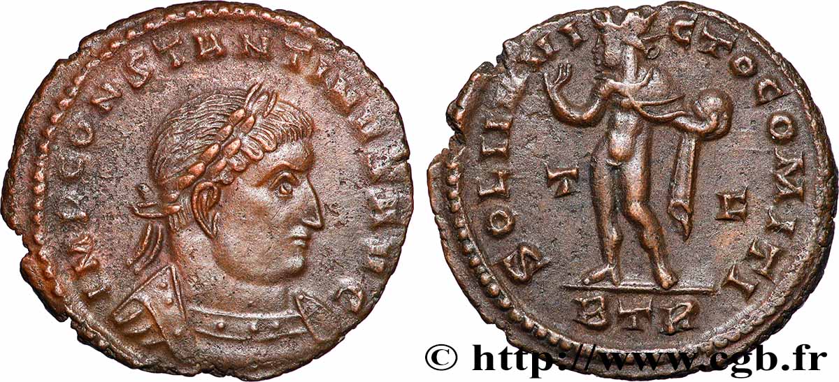 CONSTANTIN Ier LE GRAND Follis ou nummus TTB+