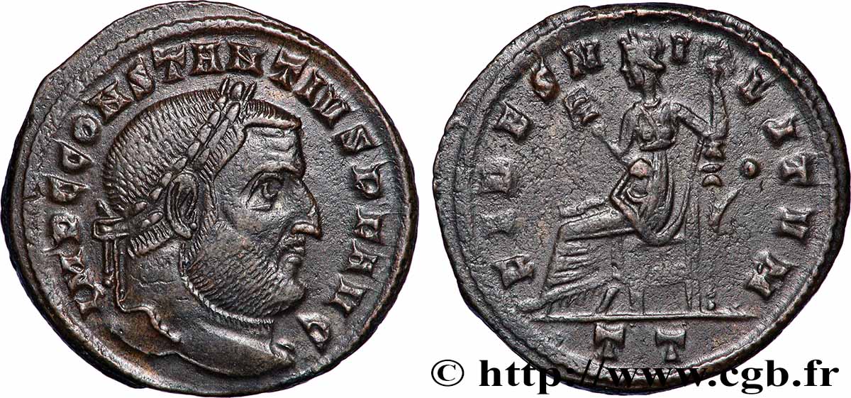 COSTANZO I Follis ou nummus q.SPL