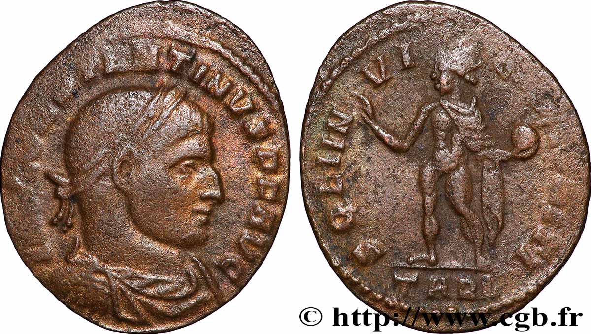 CONSTANTINE I THE GREAT Follis ou nummus XF