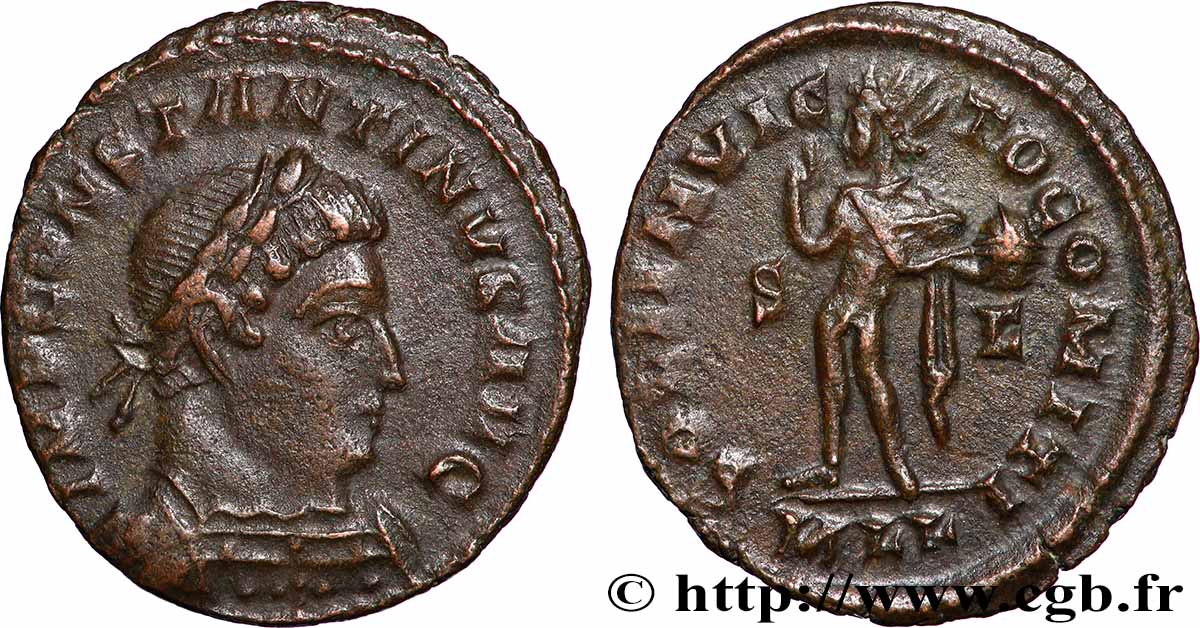 CONSTANTINE I THE GREAT Follis ou nummus XF