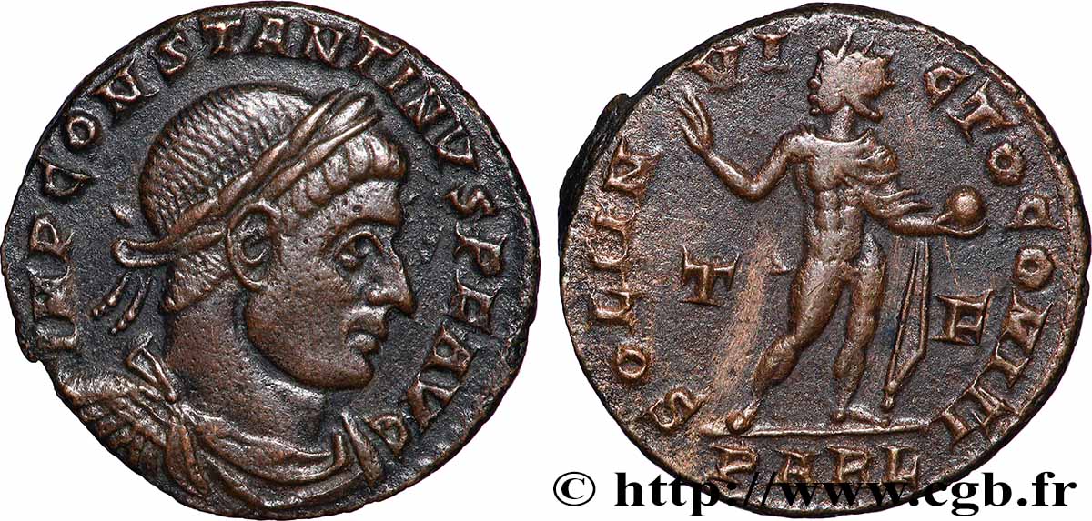 CONSTANTINE I THE GREAT Follis ou nummus AU