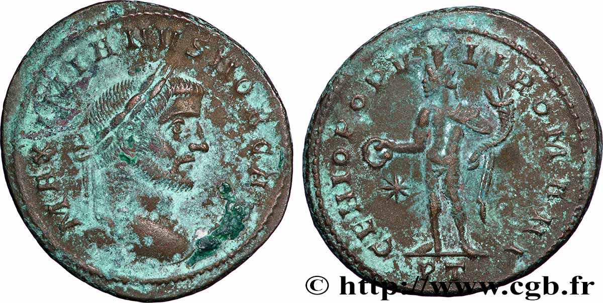 GALERIUS Follis ou nummus VF/XF