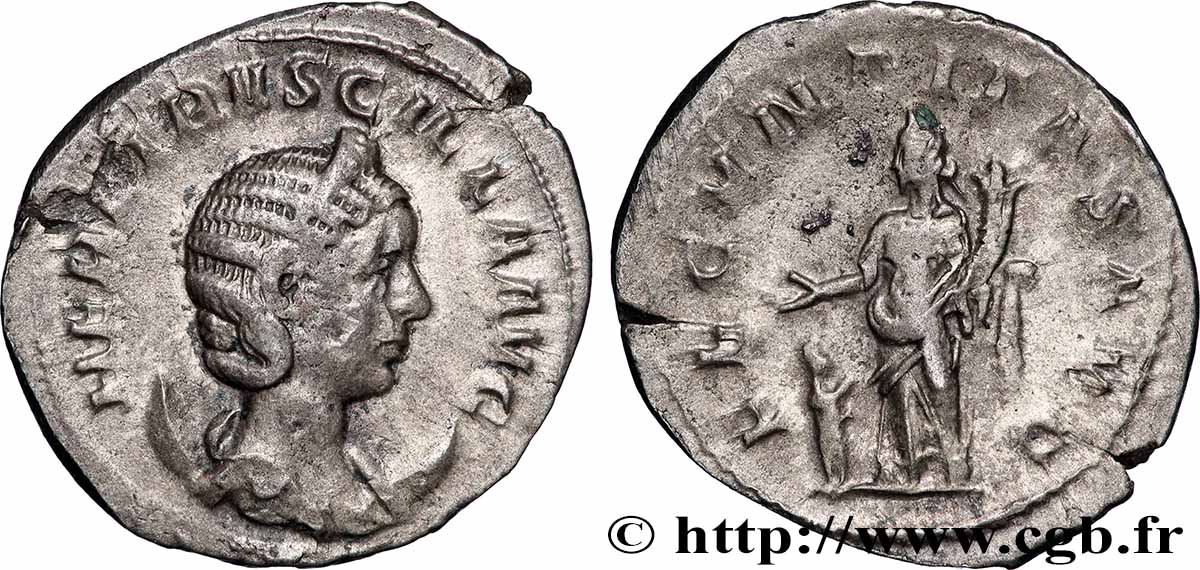 HERENNIA ETRUSCILLA Antoninien XF