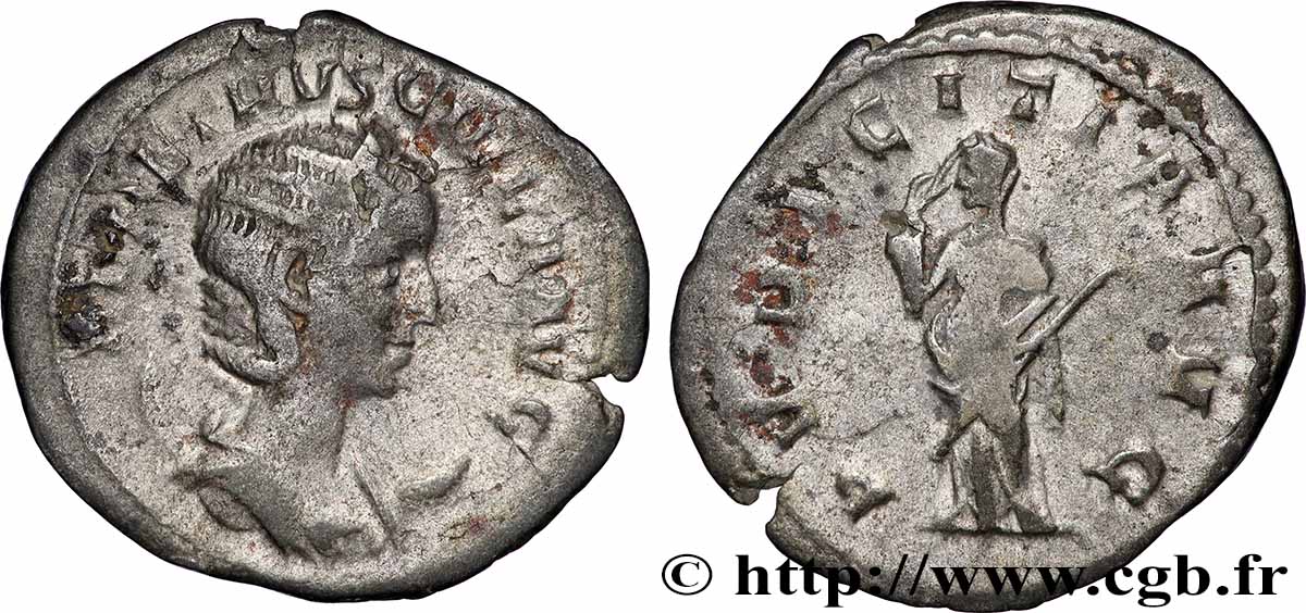 HERENNIA ETRUSCILLA Antoninien XF