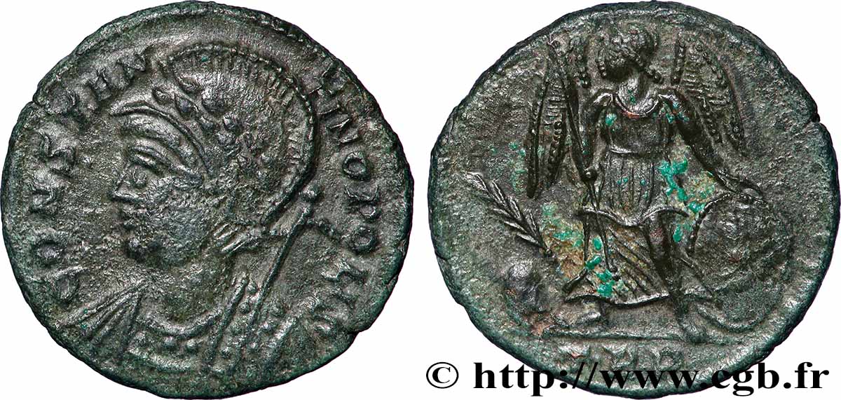 CONSTANTINOPOLIS Centenionalis ou nummus AU