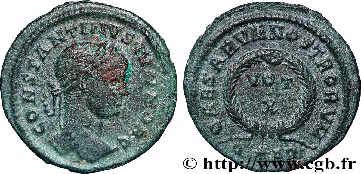 CONSTANTINUS II Centenionalis ou nummus SS