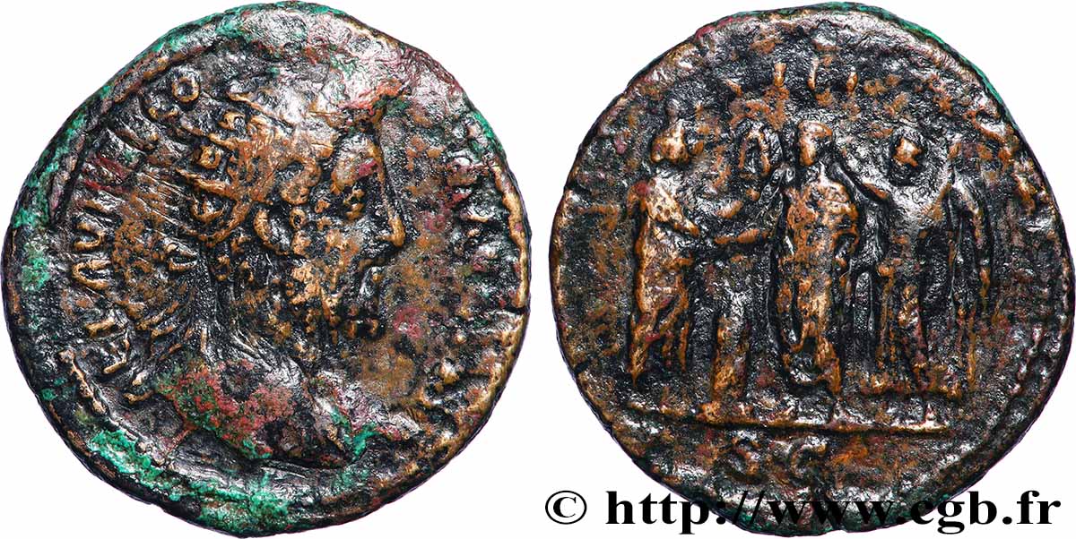 COMMODUS Dupondius VF