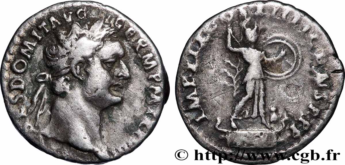 DOMITIANUS Denier XF