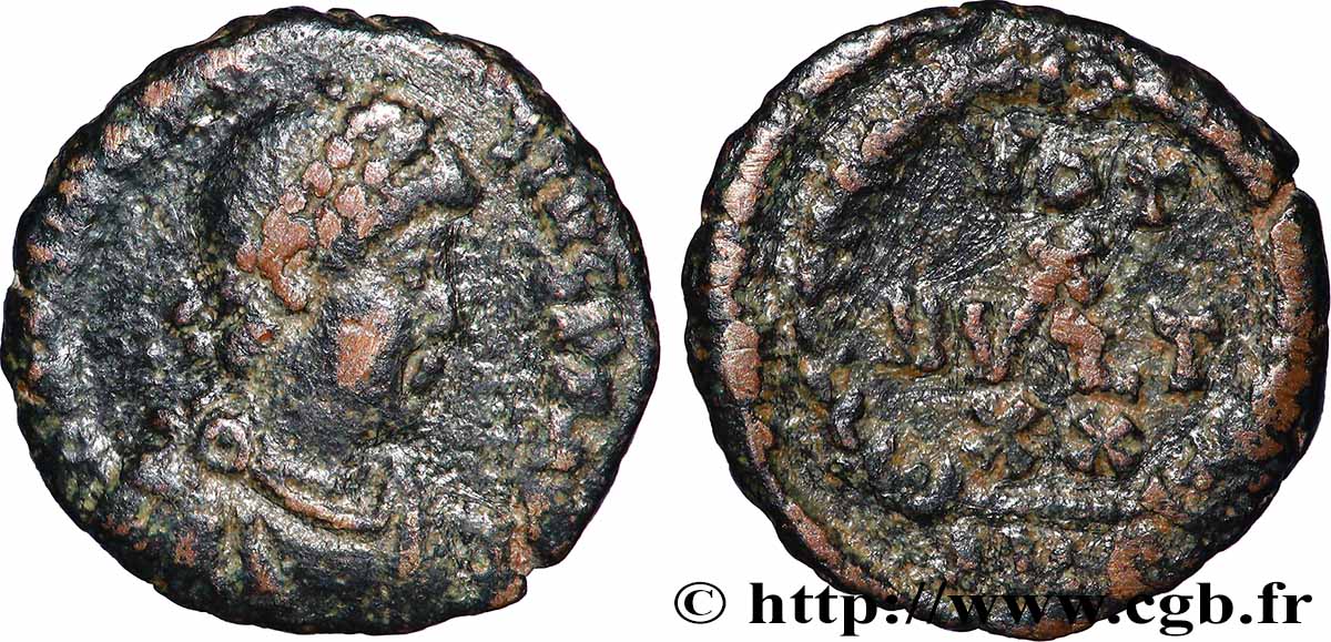 THEODOSIUS I Nummus XF