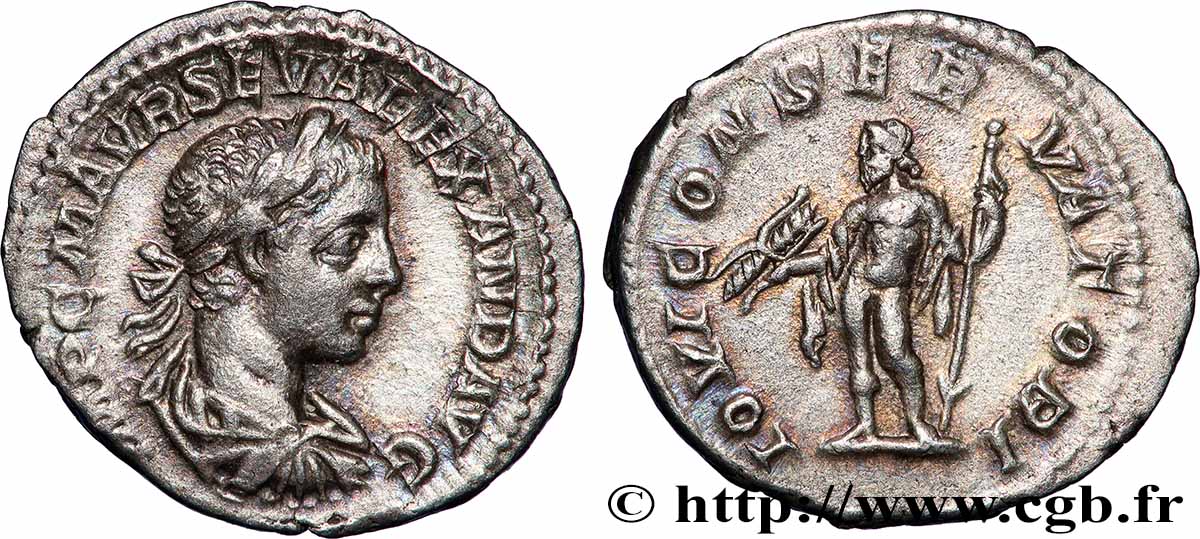 ALEXANDRE SÉVÈRE Denier TTB+