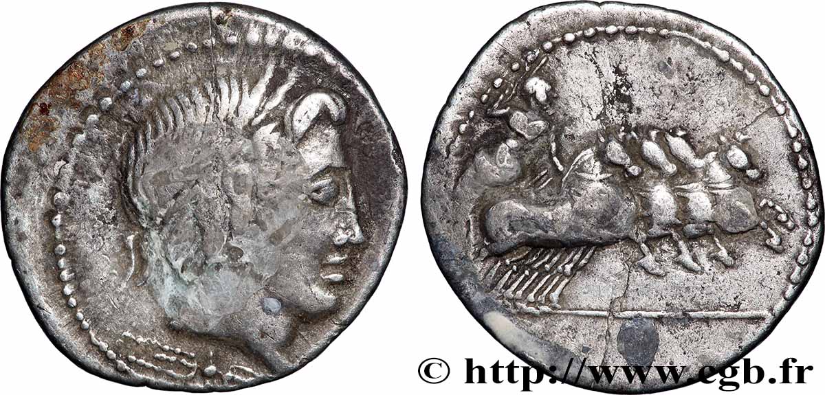 RÖMISCHE REPUBLIK - ANONYM Denier SS