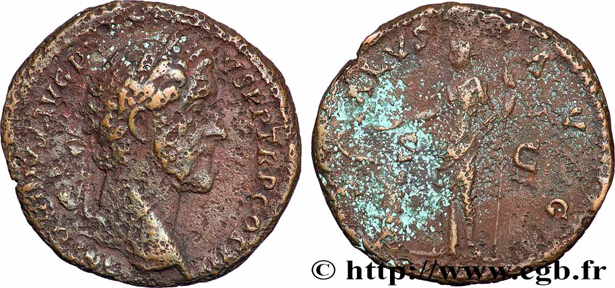 ANTONINUS PIUS As VF