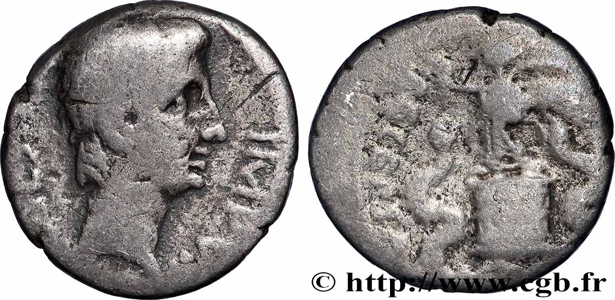 OCTAVIAN Quinaire  VF/VF