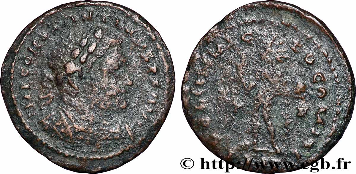CONSTANTINE I THE GREAT Follis ou nummus VF