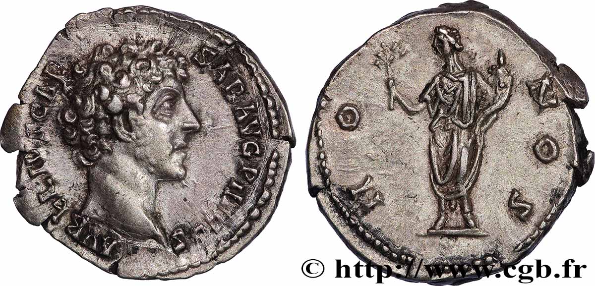 MARCUS AURELIUS Denier VZ