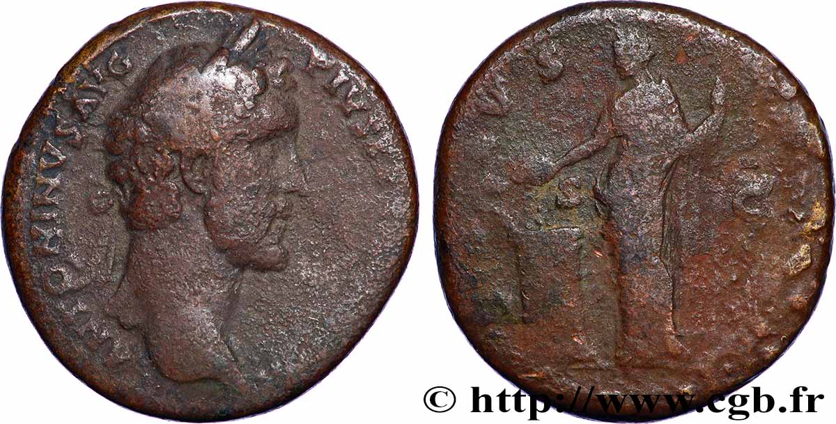 ANTONINUS PIUS Sesterce fSS/S