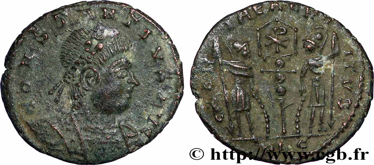 CONSTANTIUS II Centenionalis ou nummus fVZ
