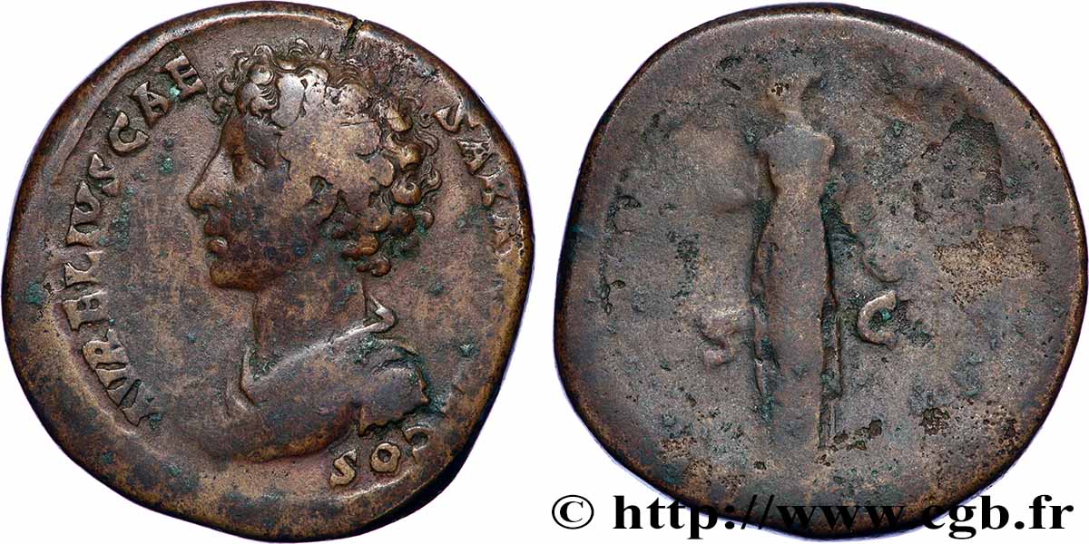 MARCUS AURELIUS Sesterce fSS/SGE