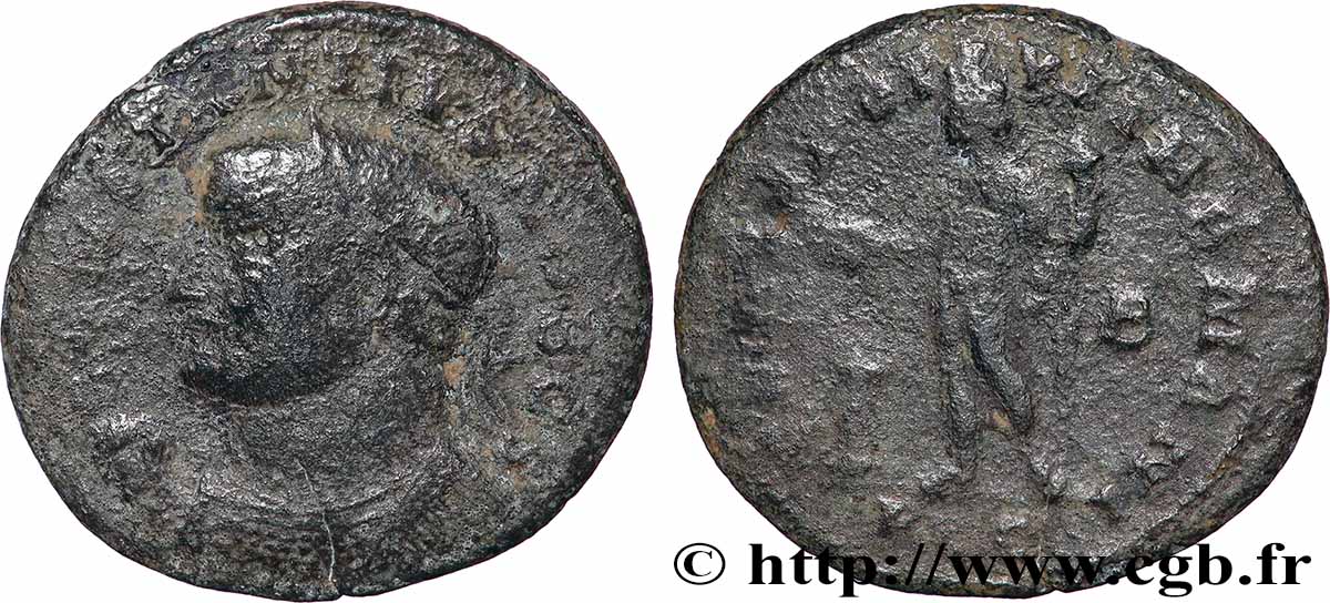 CONSTANTIUS I Follis ou nummus VF